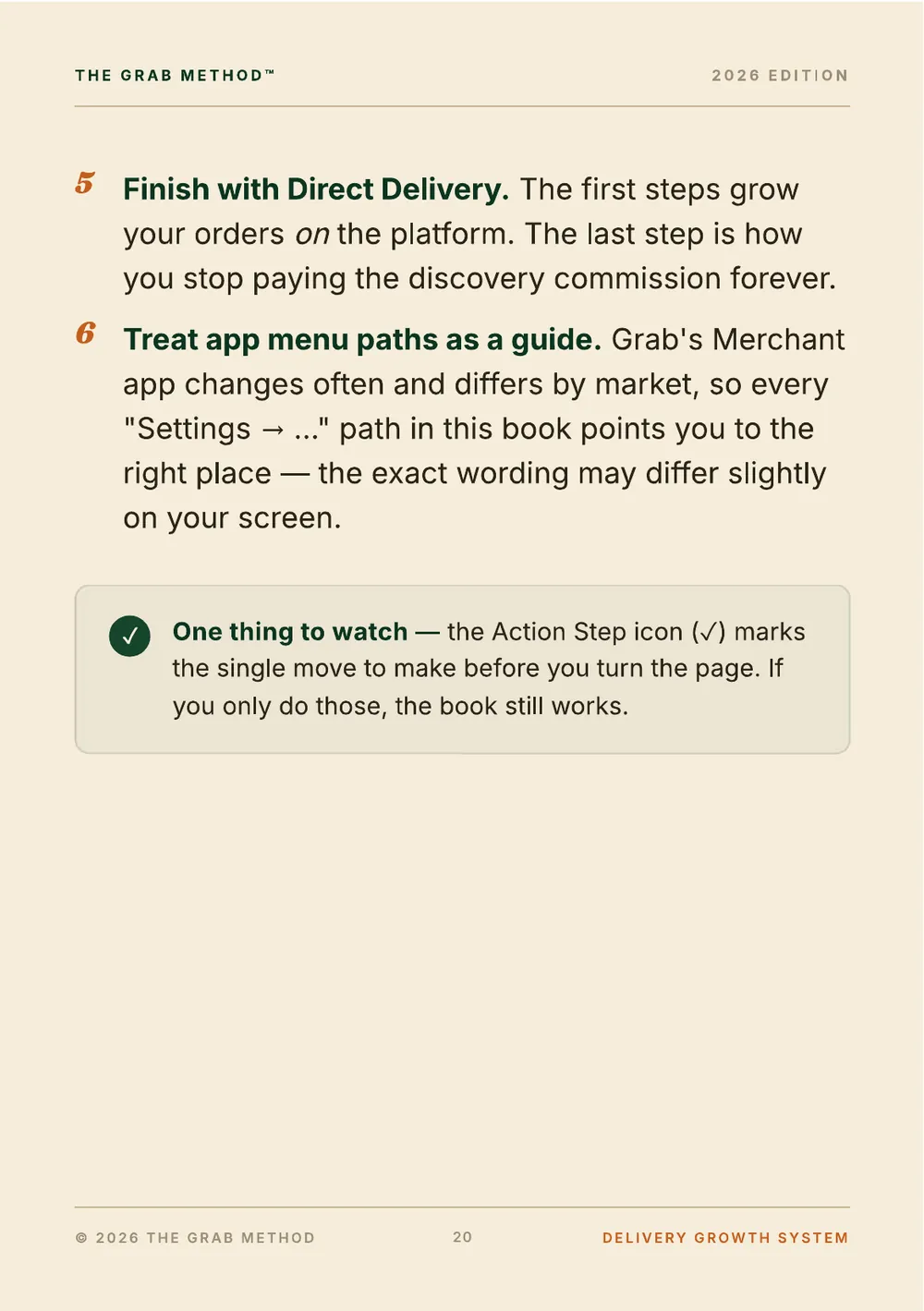 The Grab Method — preview, page 20